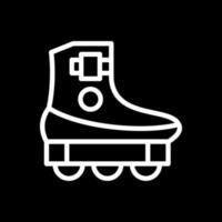 Roller Skating Vector Icon Design