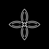 Bouvardia Vector Icon Design