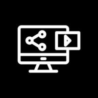 Sharing Content Vector Icon Design