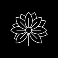 diseño de icono de vector de flor de loto