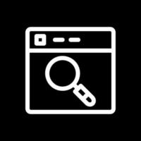 Search Engine Vector Icon Design