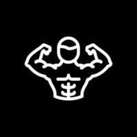 Full Body Muscle Vector Icon Design