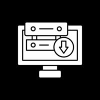 Server Down Vector Icon Design