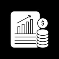 Financial Database Vector Icon Design