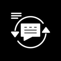 Feedback Loop Vector Icon Design