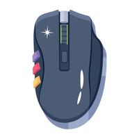 Trendy Gaming Mouse vector