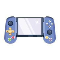 Trendy Portable Game vector