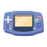 Trendy Handheld Game vector