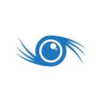 Eye Care vector logo design