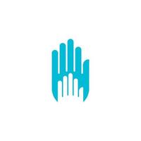 Hand Care icon Template vector illustration