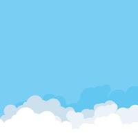 Cloud template vector