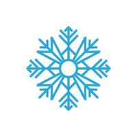 Snowflakes Style Design illustration vector