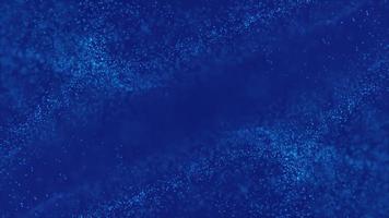 partícula movimento em azul fundo