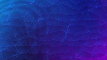 Blue and Pink Neon Color Wire Frame Motion Background video