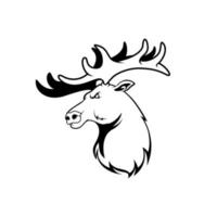 Deer Symbol illustration design vector