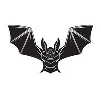 volador murciélago negro vector ilustración