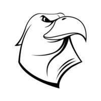 Eagle Head Symbol Illustration Design vector