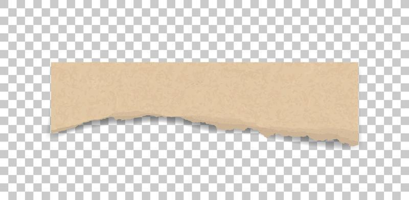 Ripped paper texture. Torn paper edges background. Brown paper for banner tag background. Vector.