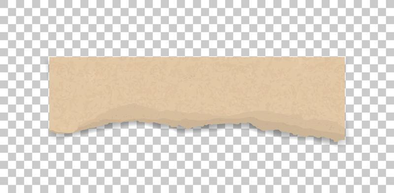 Ripped paper texture. Torn paper edges background. Brown paper for banner tag background. Vector.