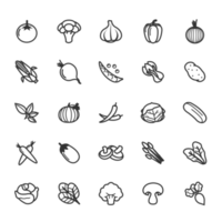 impostato di schema ictus verdura icona png