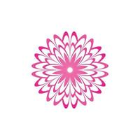 Flower vector icon design