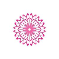 Flower vector icon design