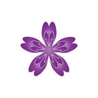 Flower vector icon design