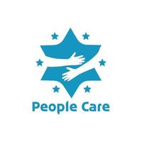 People Care brand, symbol, design, graphic, minimalist.logo vector