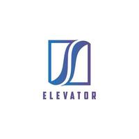 elevator logo  brand, symbol, design, graphic, minimalist.logo vector