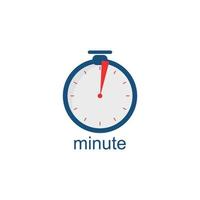minute a1 Logo concept, branding, creative simple icon vector