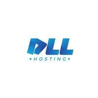 DLL HOSTING logo logo brand, symbol, design, graphic, minimalist.logo vector