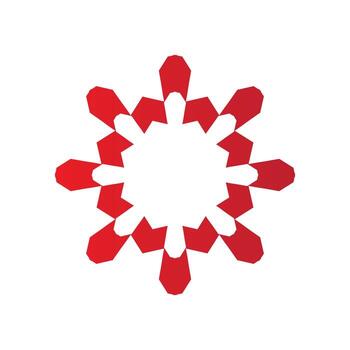 motivo para angular decoración, pegadizo, sencillo a usar, forma icono vector