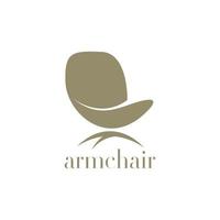 armchair logo2 logo brand, symbol, design, graphic, minimalist.logo vector