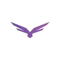 eagle bird d  brand, symbol, design, graphic, minimalist.logo vector