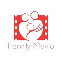 familymovie brand, symbol, design, graphic, minimalist.logo vector