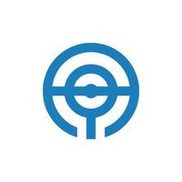 An icon for hypnosis, relaxation vector