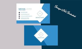 Business card design vector