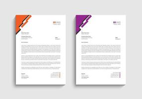 Business letterhead Template vector