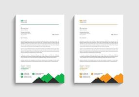 Business letterhead Template vector