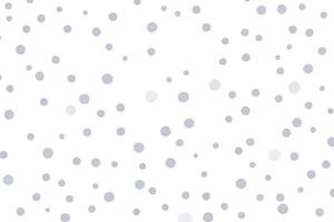 Modern Gray Polka Dot Seamless Pattern vector