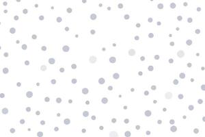 Modern Gray Polka Dot Seamless Pattern vector