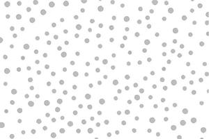 Modern Gray Polka Dot Seamless Pattern vector