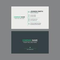 Business Card Template vector