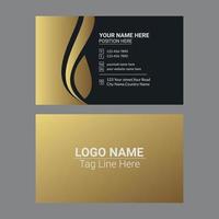 Business Card Template vector