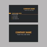 Business Card Template vector