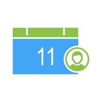 Unique Event Management Vector Icon