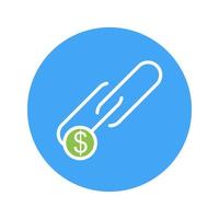 Unique Link Sales Vector Icon