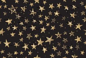 Stars set. Hand drawn doodle illustrations vector