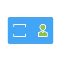 Unique Membership Card Vector Icon