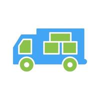 Logistics Car Vector Icon